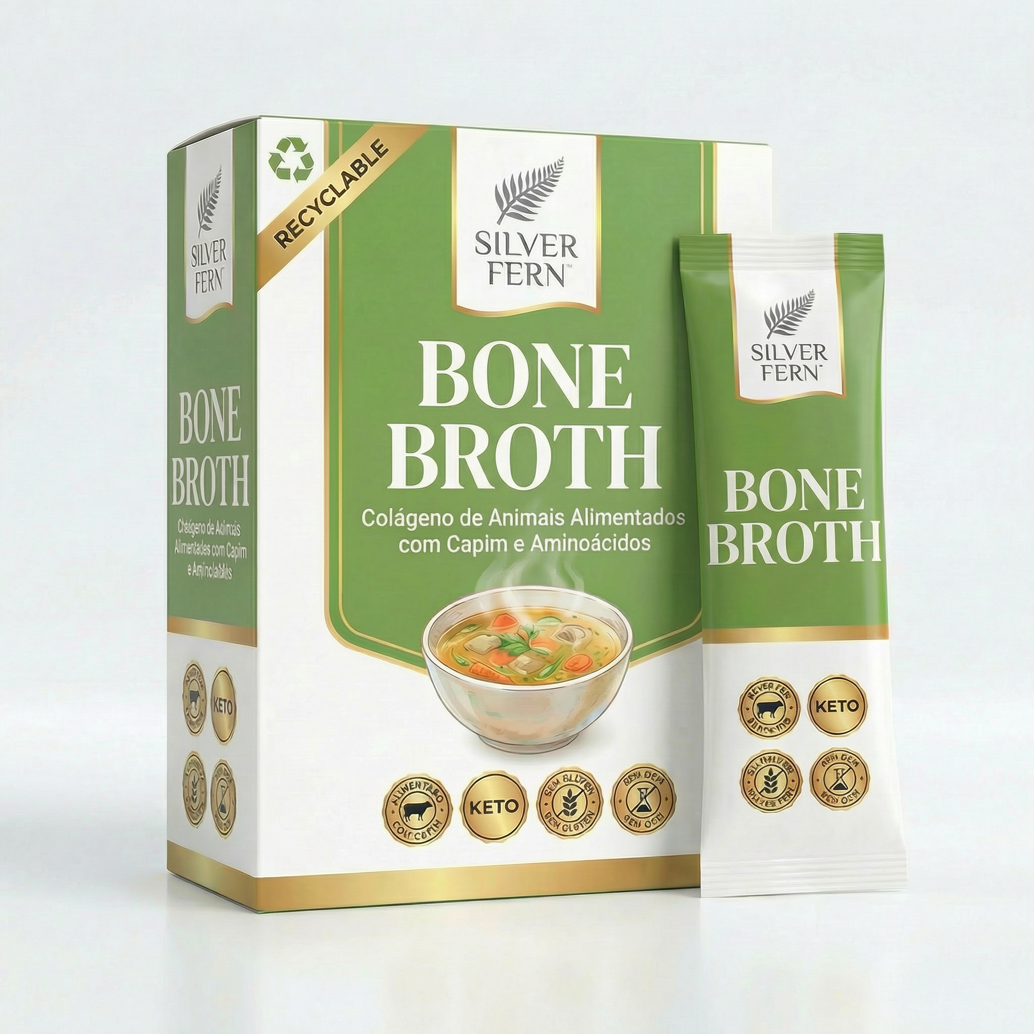 Silver Fern Bone Broth — Colágeno Grass-Fed